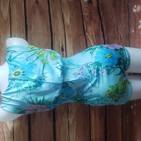 Vintage 70s bathing suit swimsuit Seascamp size medium large - Picture 4 of 9